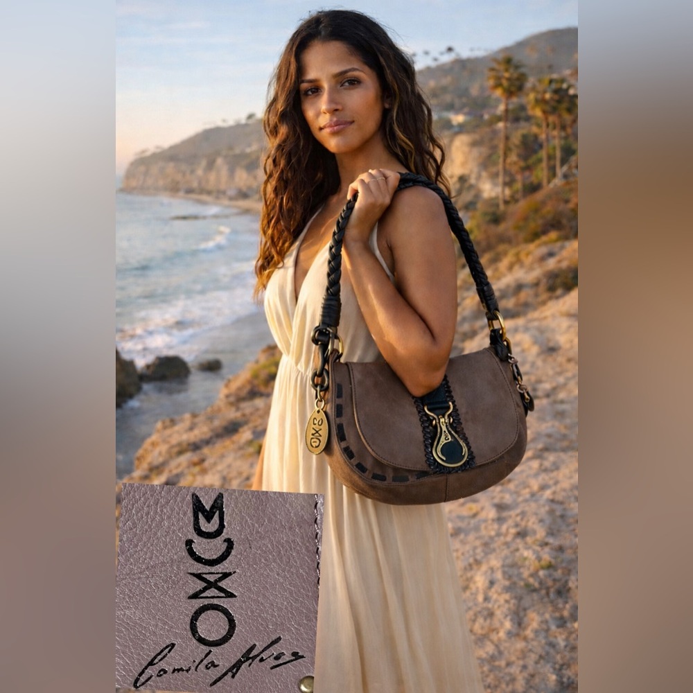 Brazilian American Designer Camila Alvez “Muxo” Collection Genuine Leather Bag